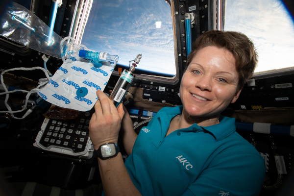 NASA Astronaut Anne McClain on the International Space Station
