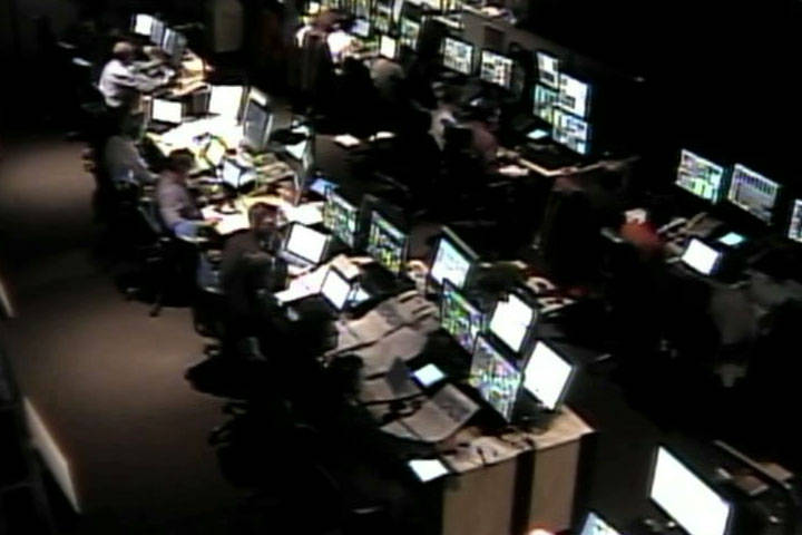 Launch Control Engineers Follow Countdown
