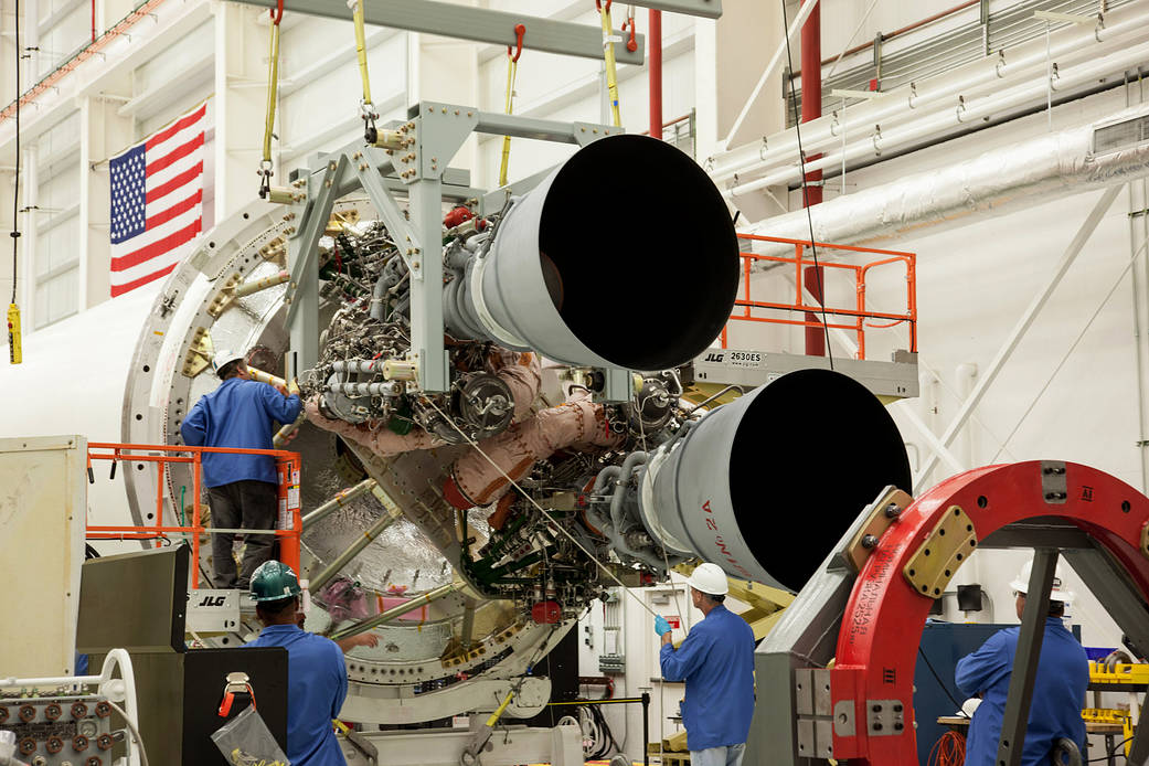 Two RD-181 Engines