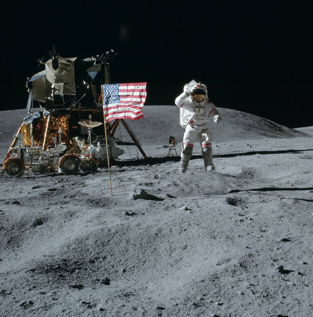 This week in 1972, Apollo 16’s John W. Young and Charles M. Duke Jr. began their three-day stay on the moon.