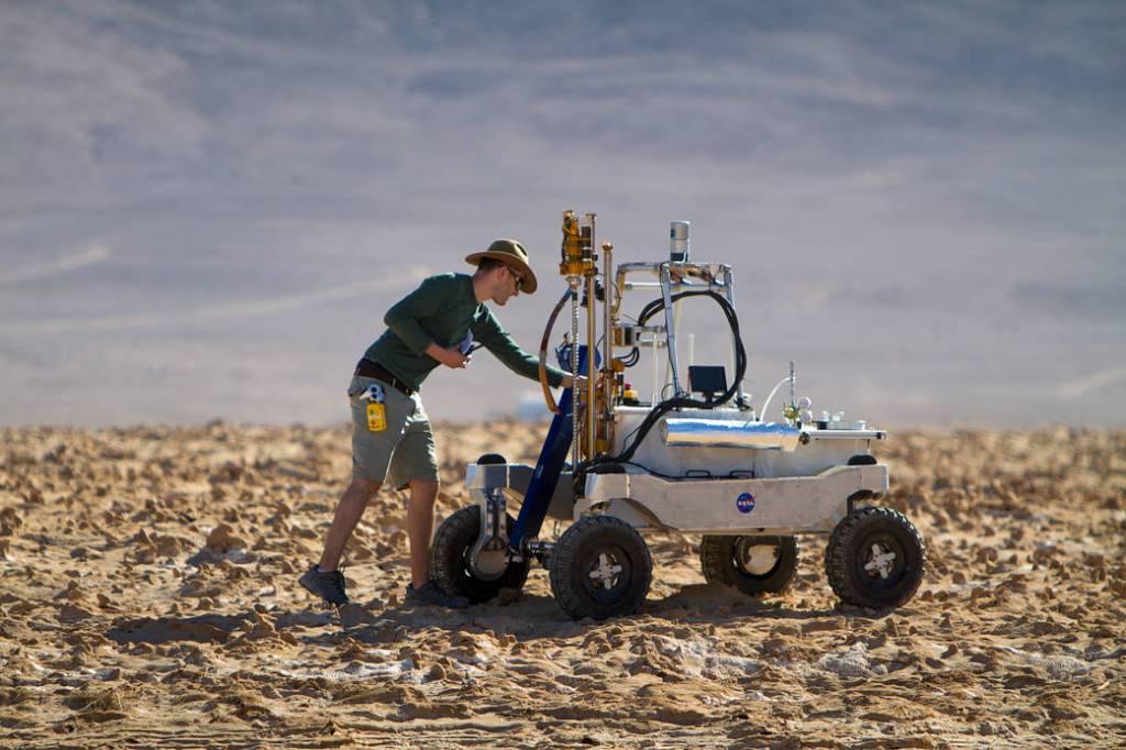 Bumpy Road for a Rover – Atacama Rover Astrobiology Drilling Studies
