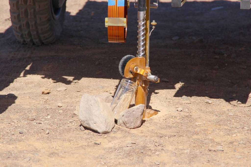 Science in a Jar – Atacama Rover Astrobiology Drilling Studies