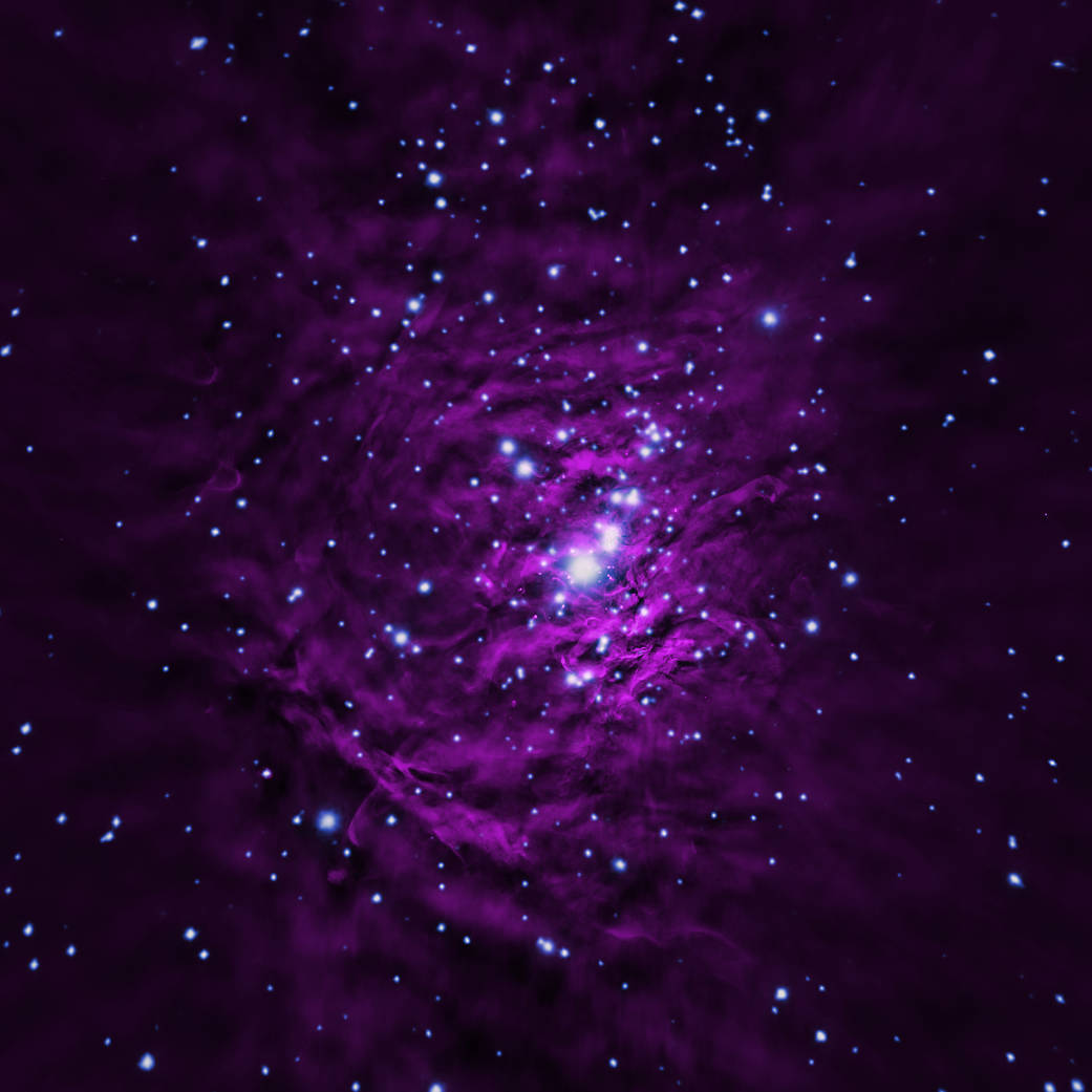 Composite image of the Orion Nebula.