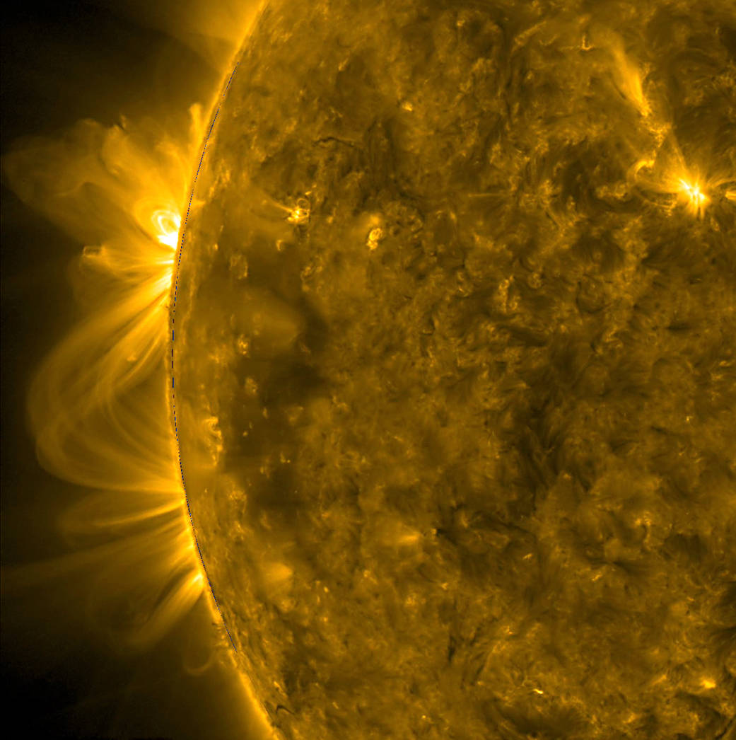 SDO image of solar active regions from Oct. 27, 2015
