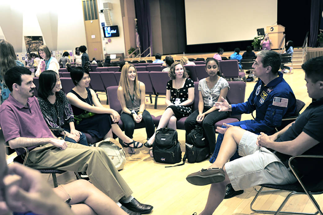 photo of SISTERS program activities at NASA Goddard in 2012