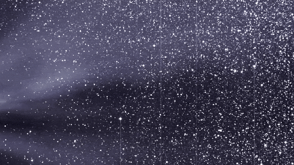 STEREO Watches Comet ATLAS as Solar Orbiter Crosses Its Tail