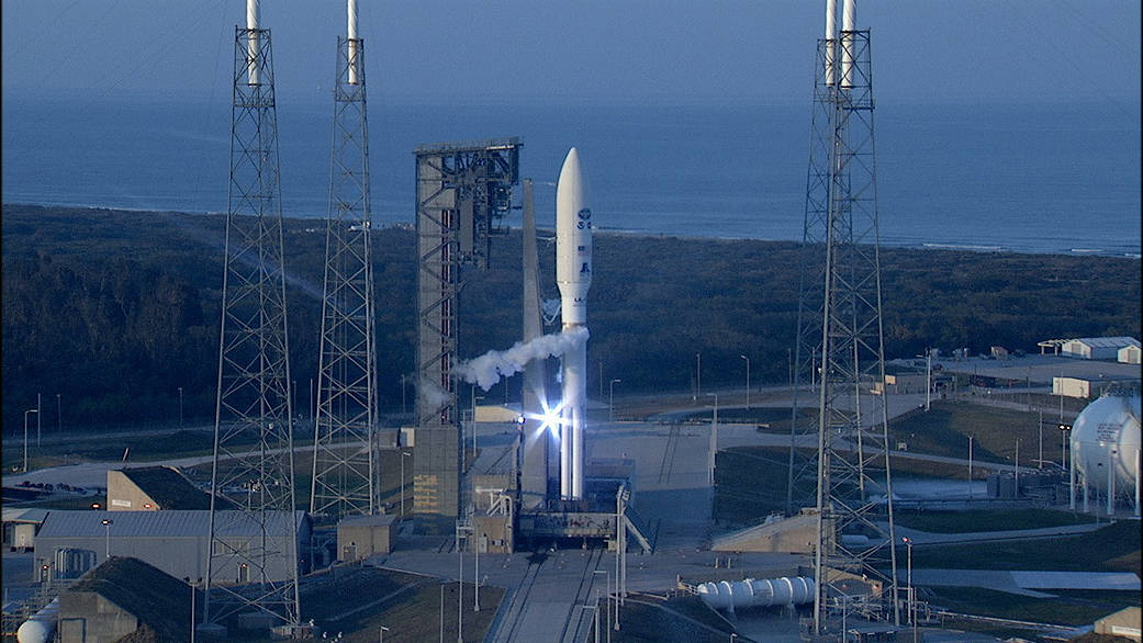 Atlas V Fueling Underway for GOES-R