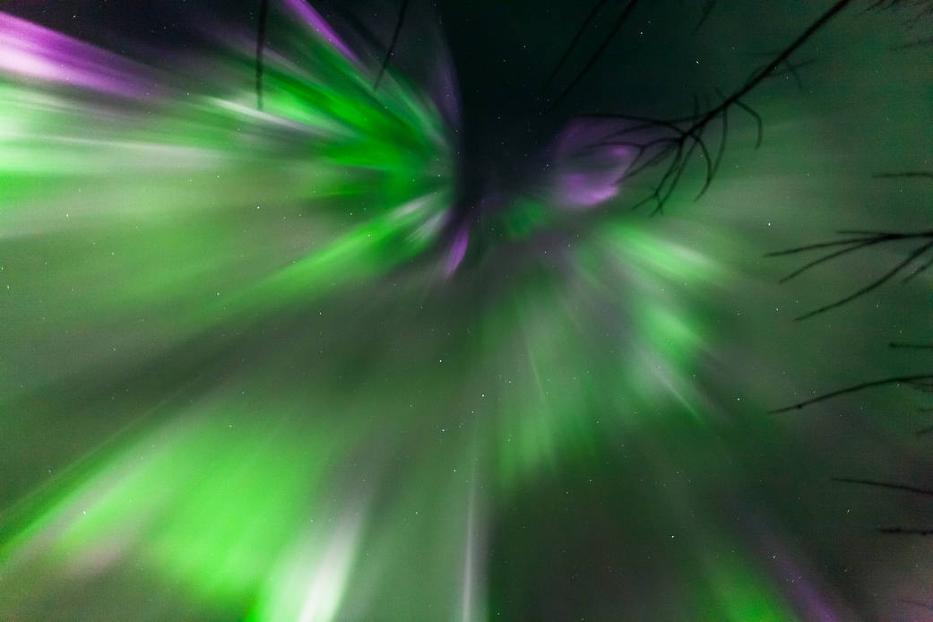 Aurora as seen from Talkeetna, Alaska, on Nov. 3, 2015.