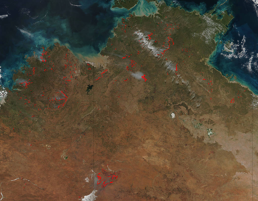 Fires in Northern Australia
