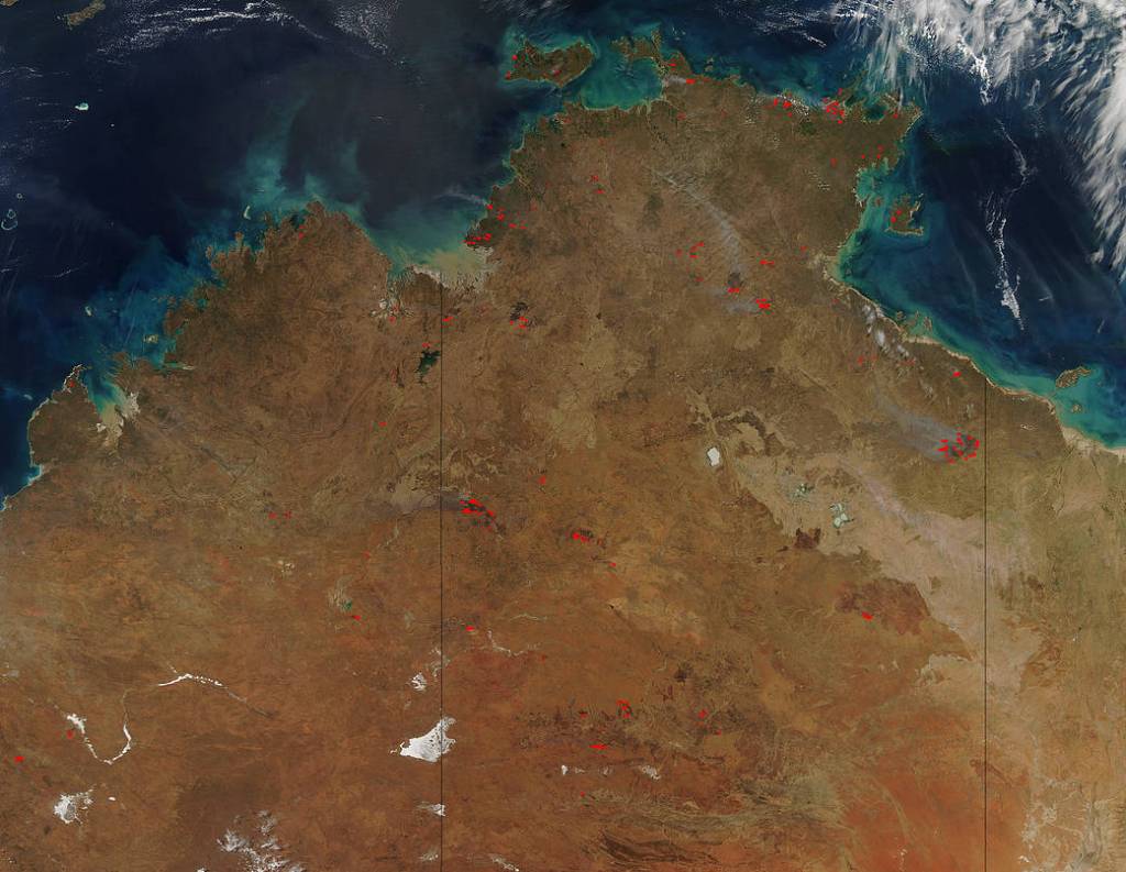 Australia’s Northern Territory Fires Decrease from June