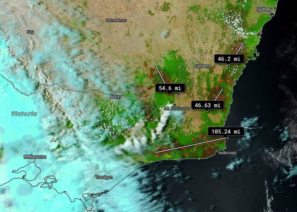 NASA Satellite Measures Australia’s Burn Scars in Miles