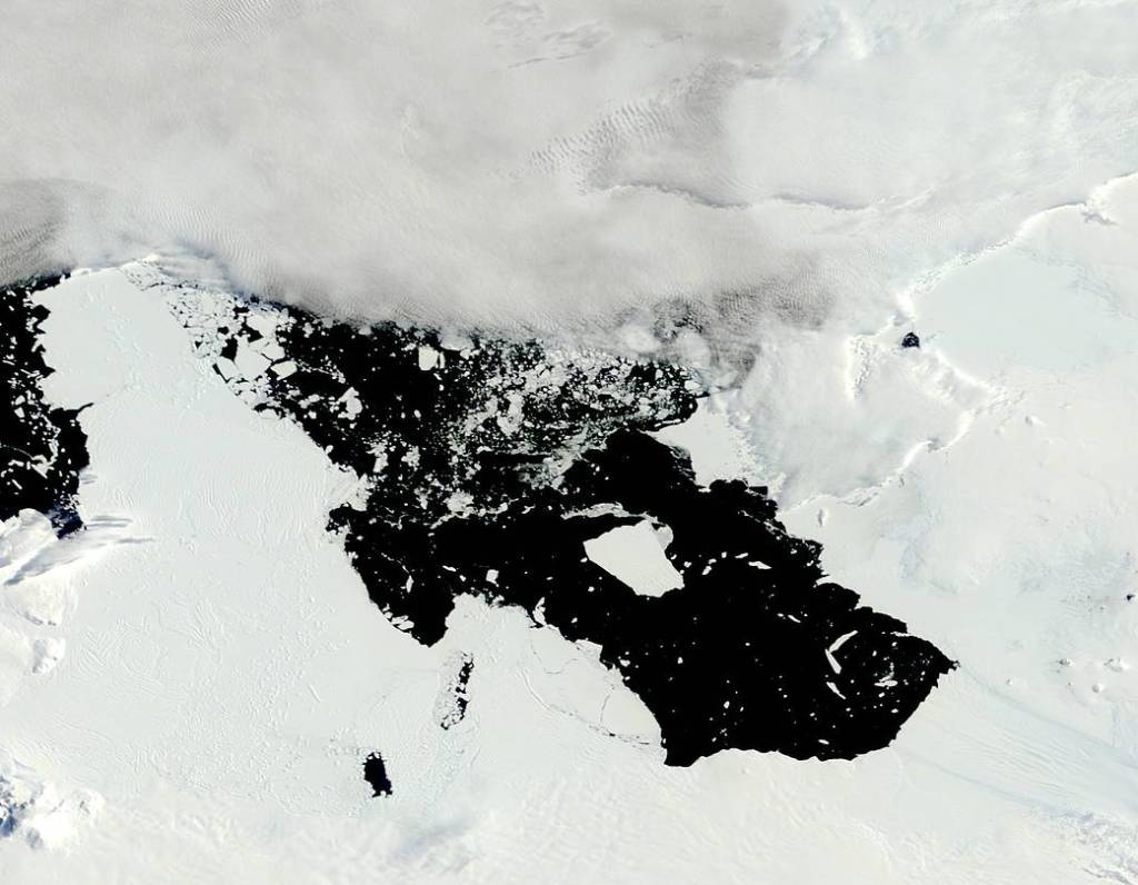 Iceberg from Pine Island Glacier, Antarctica