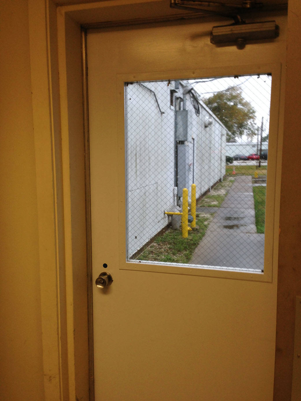 Back Door to the West of Building 226