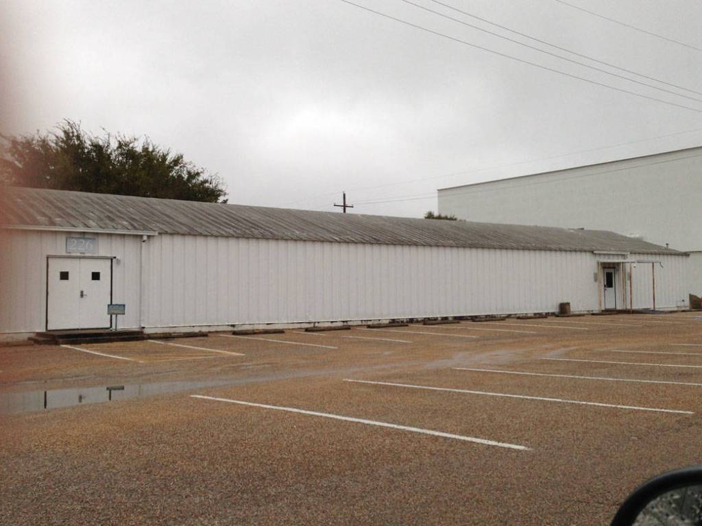 Back of Building 226 Showing Entrances – Looking West