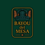 Logo for Bayou del Mesa food truck.
