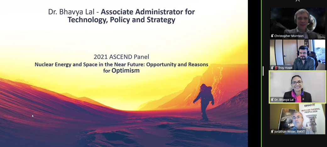 Panelist from the ASCEND conference.