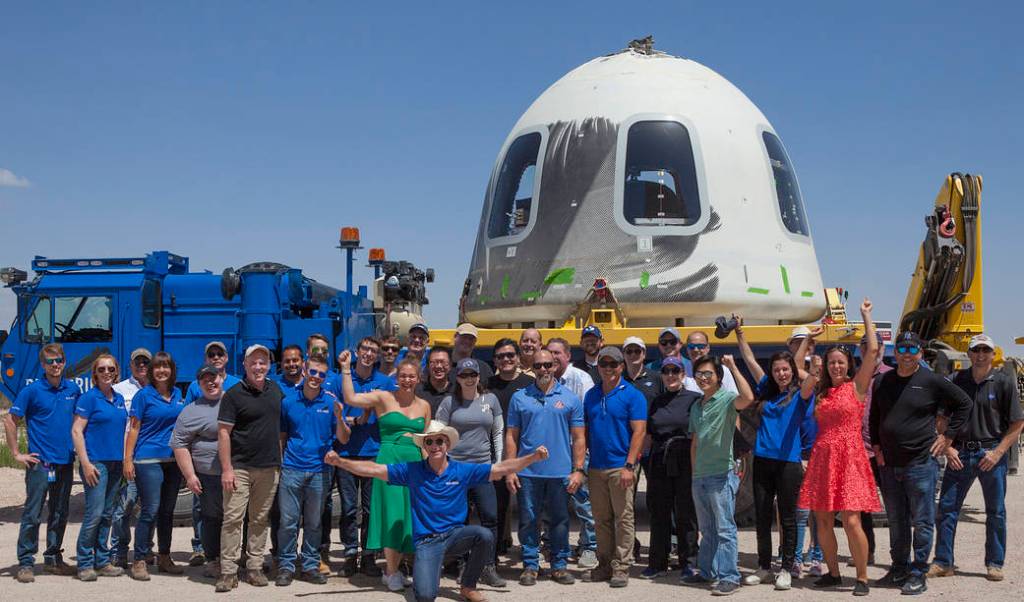 Blue Origin Tests Five NASA-Supported Technologies