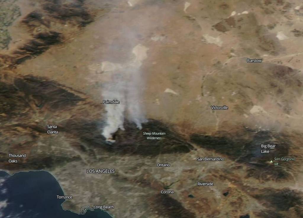 NASA’s Aqua Satellite Zeroed In on the Bobcat Fire in California