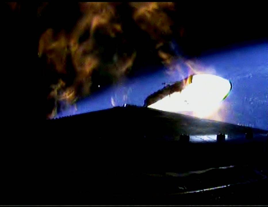 Delta IV Booster Separation