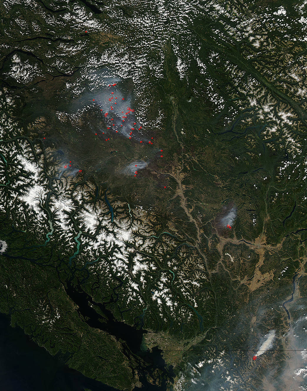 Fires in British Columbia