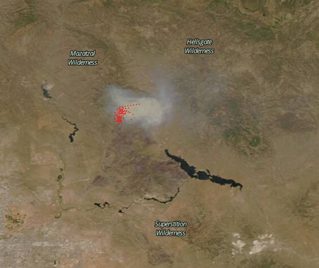 Arizona's Bush Fire on June 21, 2020.