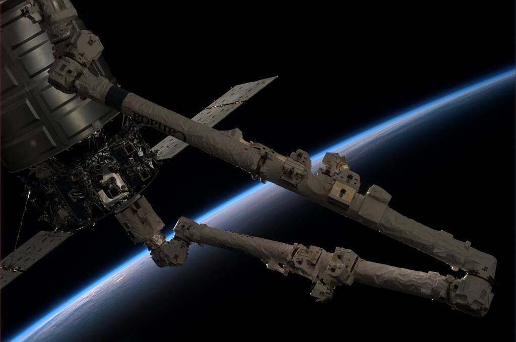 Astronaut Karen Nyberg photographed this image of the Cygnus spacecraft releasing from the Station on Oct. 22.