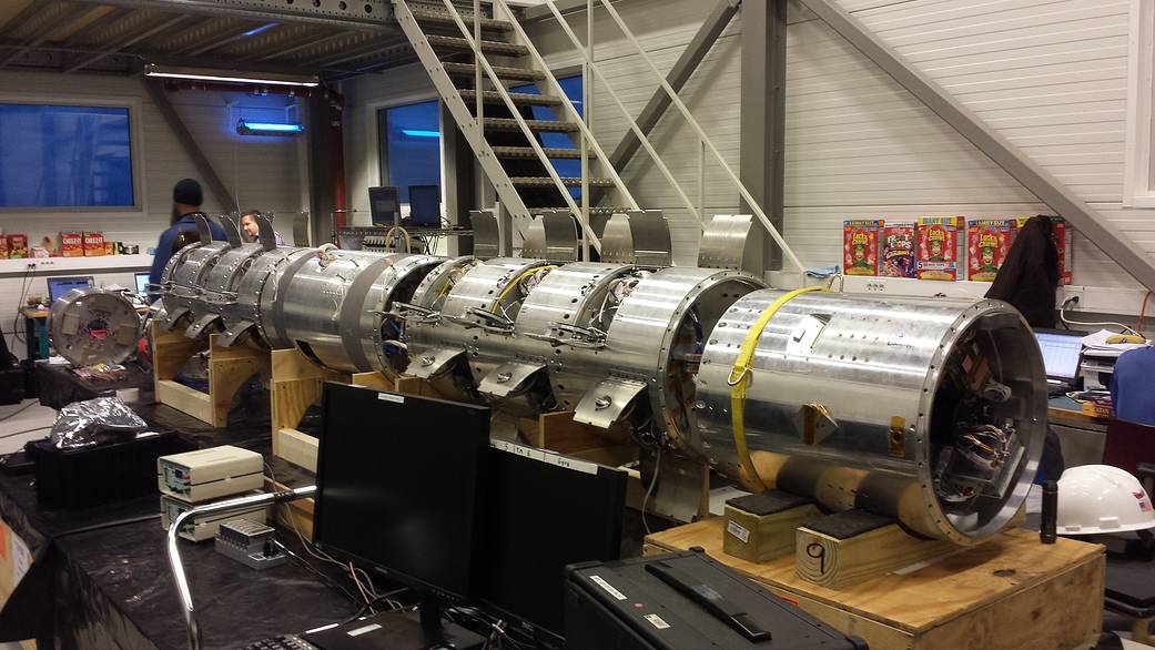 C-REX payload undergoes final assembly and testing.