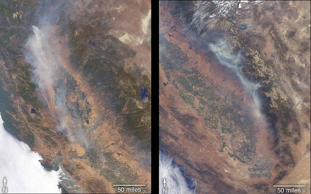 California fires, July 2018