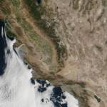 fires in California, seen from space