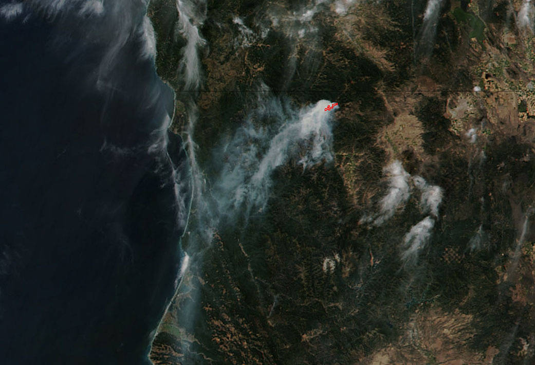 Gap Fire in California