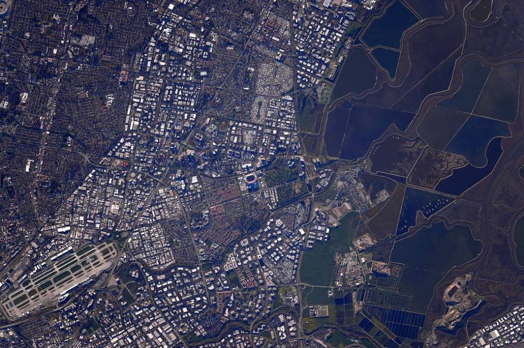Space Station Flyover of Super Bowl 50