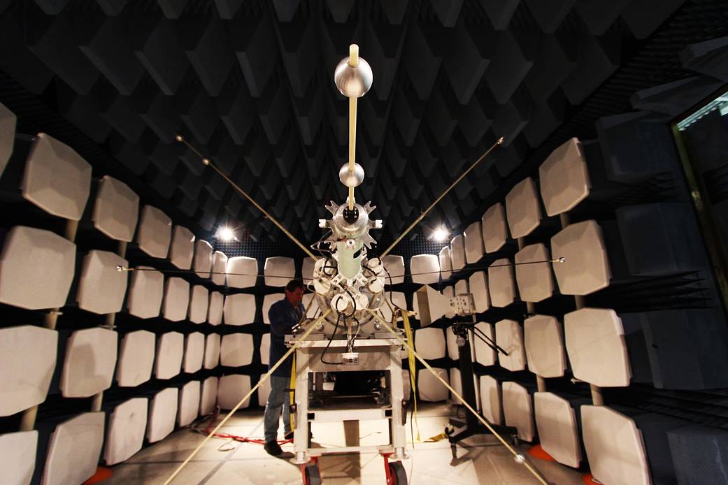 CAPER payload is tested at the NASA Wallops Flight Facility.