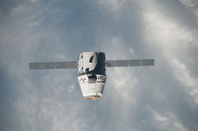 The first SpaceX Dragon cargo craft launched to the space station on a demonstration mission on May 12, 2012.