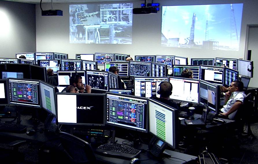 Launch Control at Cape Canaveral