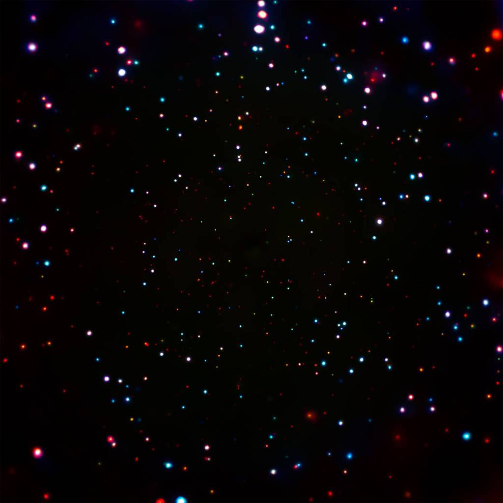 Chandra Deep Field-South: Deepest X-ray Image Ever Reveals Black Hole Treasure Trove