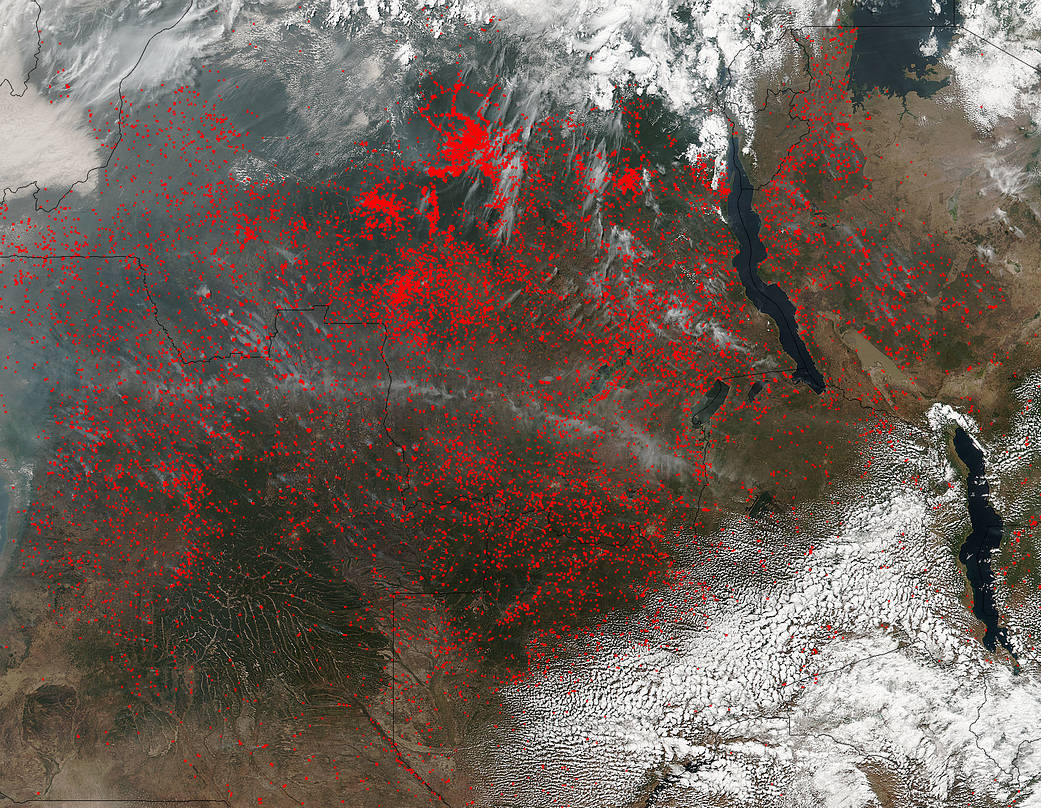 Central Africa Fires