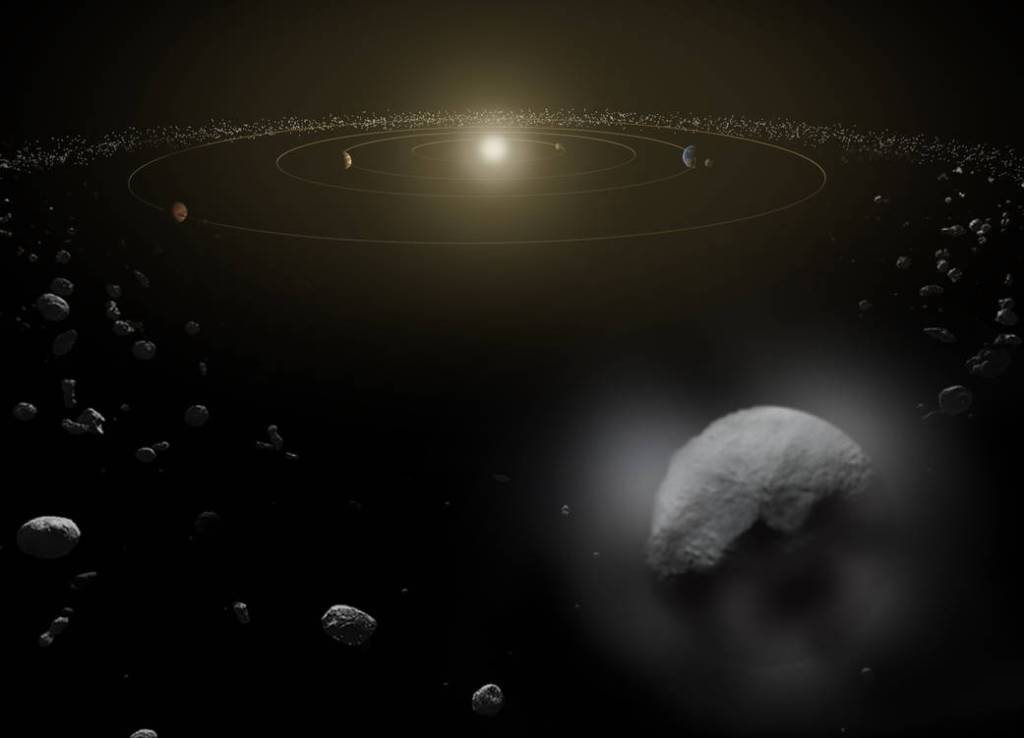 Dwarf Planet Ceres, Artist’s Impression