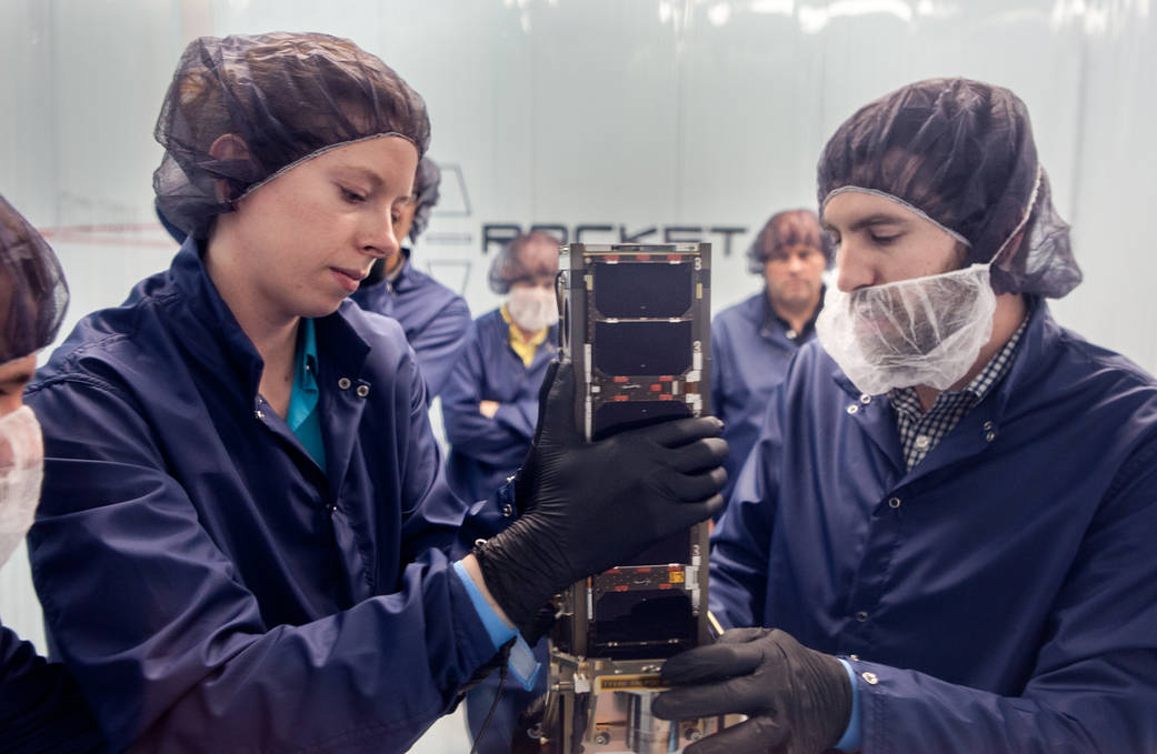 The CubeSat Compact Radiation Belt Explorer (CeREs) is being prepared to fly to Earth’s radiation belts. 