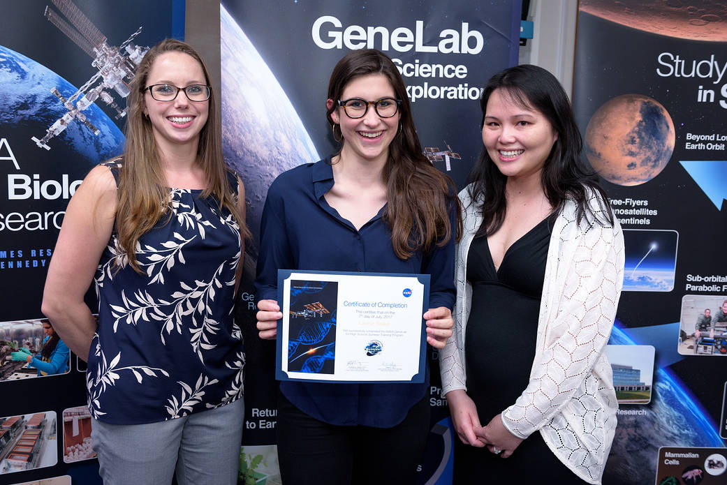 GeneLab for High Schools - Certificate of Completion