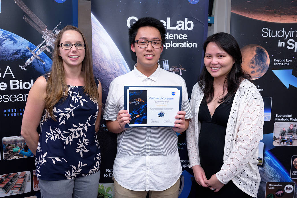 GeneLab for High Schools - Certificate of Completion