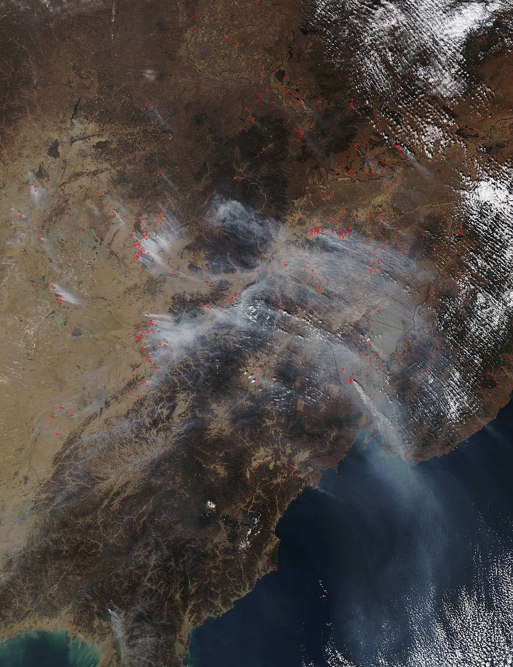 fires in China