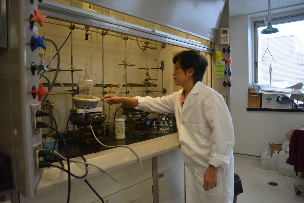 Researcher Chun-Hua “Kathy” Chuang creates RTM370.