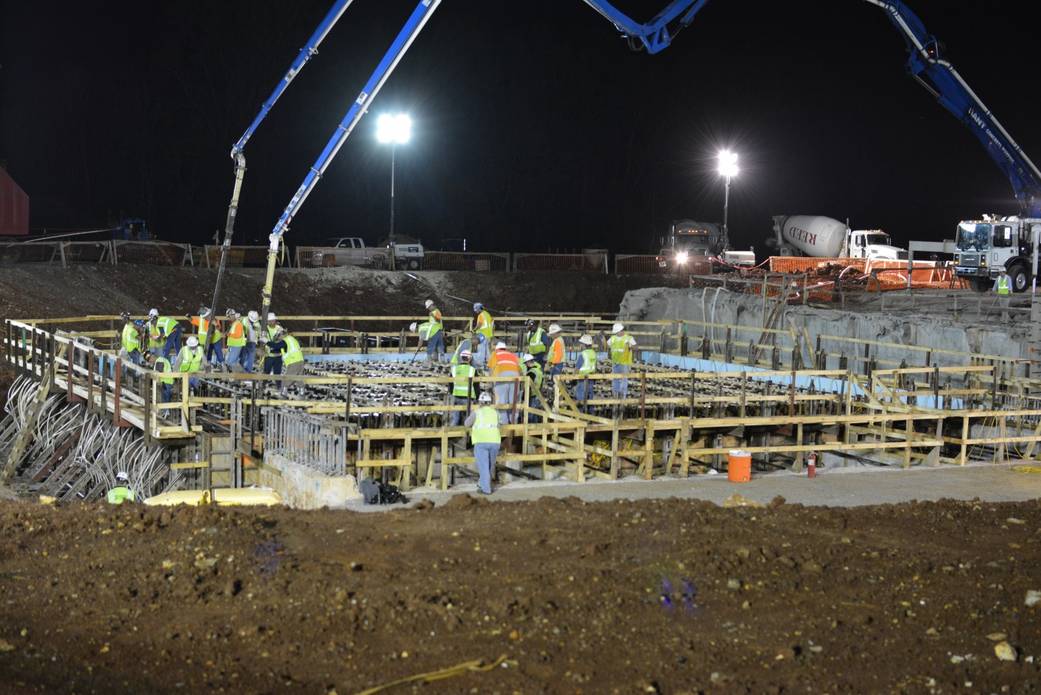 Construction Underway on SLS Test Stand at NASA Marshall 