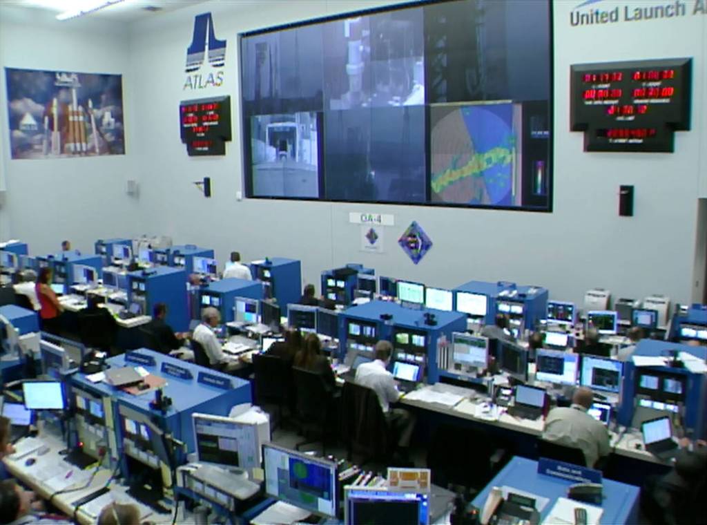 Engineers in Atlas Launch Control Center