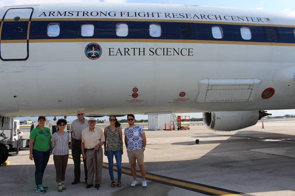 CPEX Science Team Poses with NASA’s DC-8