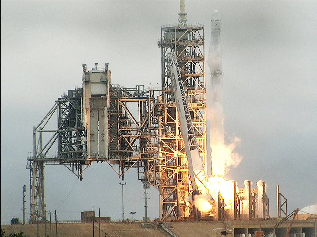 Falcon 9's Merlin Engines Roar to Life