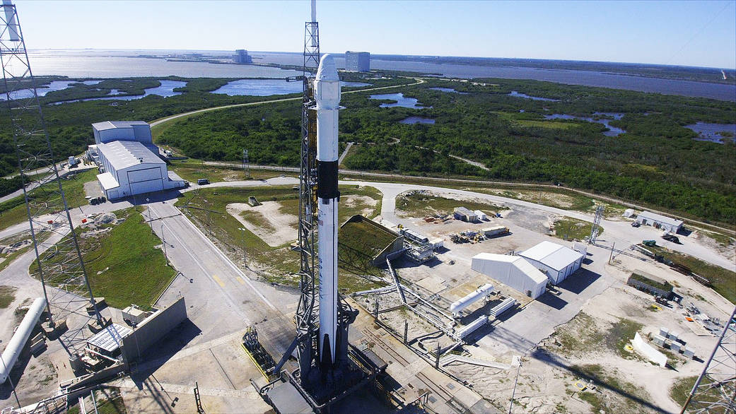 Falcon 9 Rocket Ready for SpaceX CRS-16