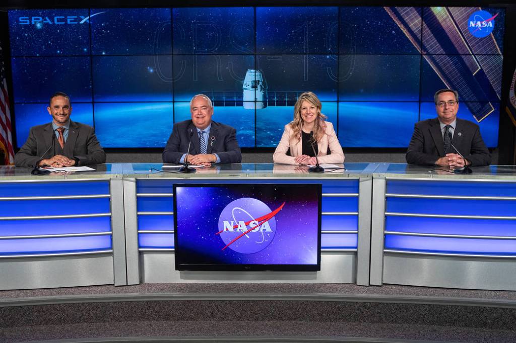 NASA Hosts Prelaunch News Conference for SpaceX CRS-19 Mission