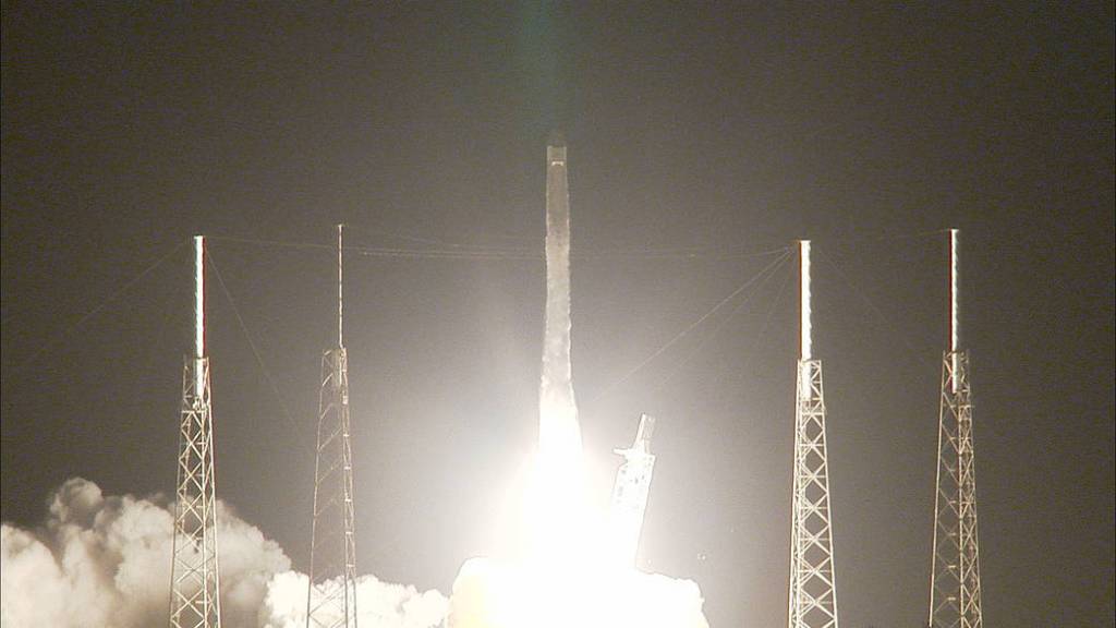 Liftoff of SpaceX CRS-9