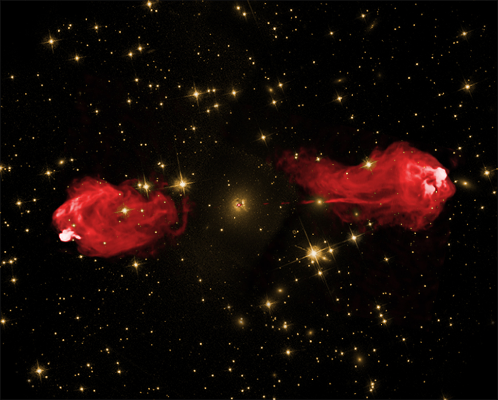 SOFIA Discovers Magnetic Fields May Be the Key to Black Hole Activity